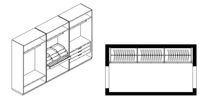 定制衣帽间必知尺寸指南,设计师干货分享! 设计干货分享,定制衣帽间需要了解的尺寸,赶紧收藏起来吧 - 家居知识