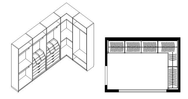 定制衣帽间必知尺寸指南,设计师干货分享! 设计干货分享,定制衣帽间需要了解的尺寸,赶紧收藏起来吧 - 家居知识