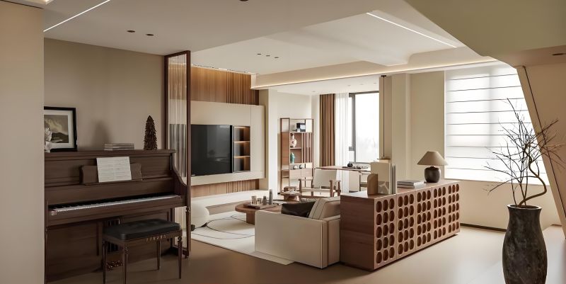 漳州珑溪大观143㎡原木风装修,演绎自然优雅的栖居美学 漳州装修|珑溪大观143㎡ 原木风,构筑优雅栖居哲学 - 家居知识