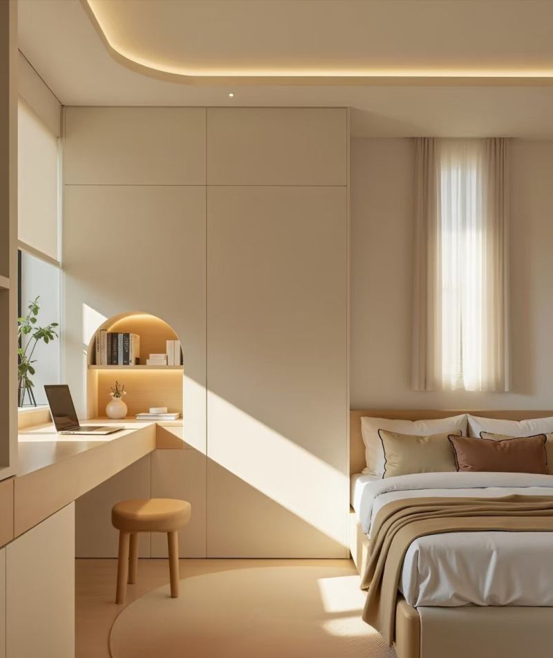 妥妥的奶油原木风，真没后悔当初的决定 - 家居知识