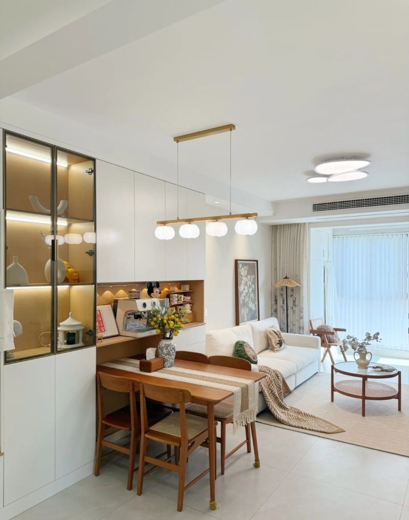 60平原木风小家,简约设计打造明亮通透空间 普通人的60平原木风小家,越简单、越敞亮 - 家居知识