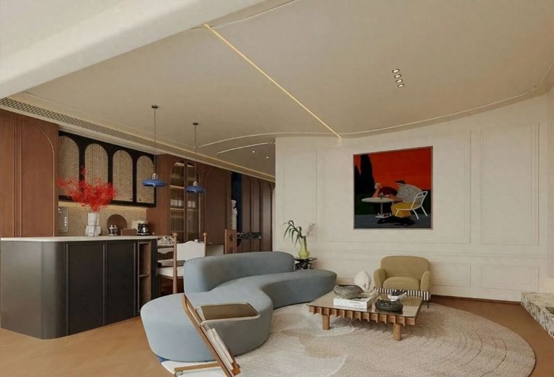 140㎡法式浪漫家，打破常规的个性美学