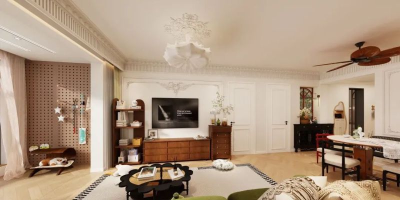 80㎡轻法式复古家,闵文艺青年的诗意栖居 闵行 80㎡轻法式复古家,每 1㎡都藏着生活诗意~ - 家居知识