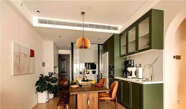 107㎡现代复古风案例：粉咖撞色 + 简洁硬装，装出优雅有层次的家 - 家居知识