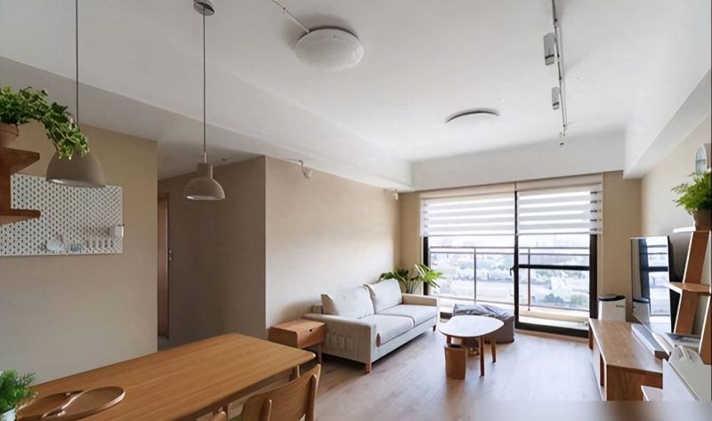 极简日式风装修,不吊顶无背景墙,硬装仅花7万 这是我见过最干净的日式风,全屋不吊顶不做背景墙,硬装花7万 - 家居知识