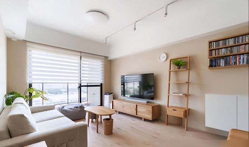 极简日式风装修,不吊顶无背景墙,硬装仅花7万 这是我见过最干净的日式风,全屋不吊顶不做背景墙,硬装花7万 - 家居知识