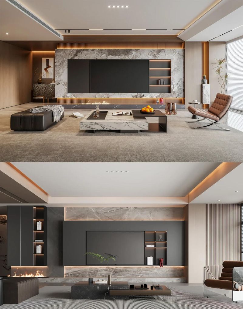 10套意式极简电视柜设计分享,打造高级客厅格调 |分享10套意式极简电视柜设计👀 - 家居知识