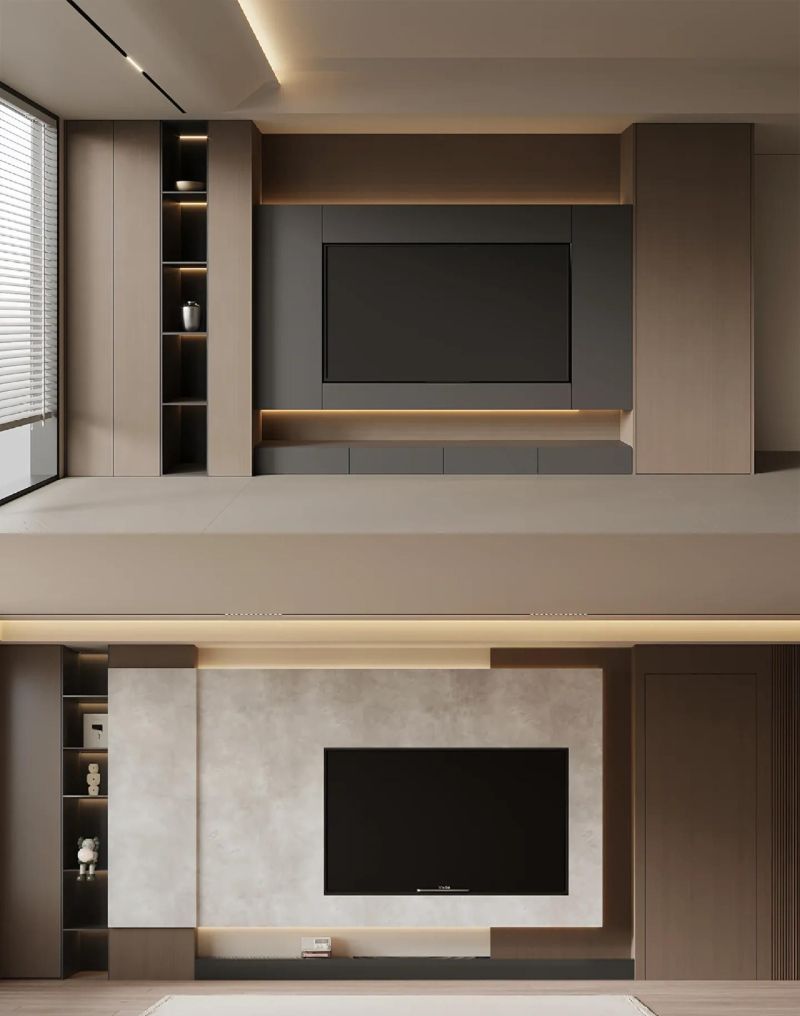 10套意式极简电视柜设计分享,打造高级客厅格调 |分享10套意式极简电视柜设计👀 - 家居知识