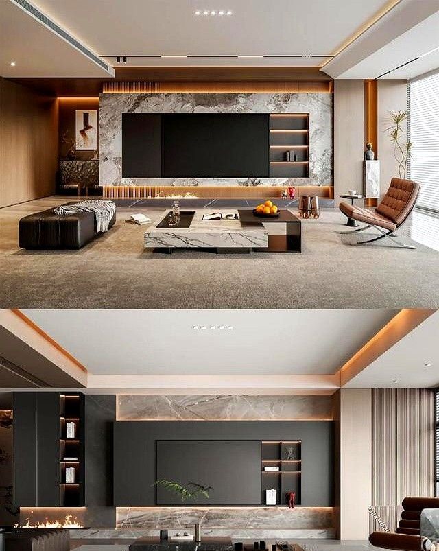 10套意式极简电视柜设计,打造高级感客厅 分享10套意式极简电视柜设计👀 - 家居知识