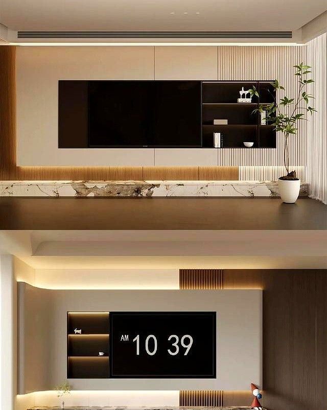 10套意式极简电视柜设计,打造高级感客厅 分享10套意式极简电视柜设计👀 - 家居知识