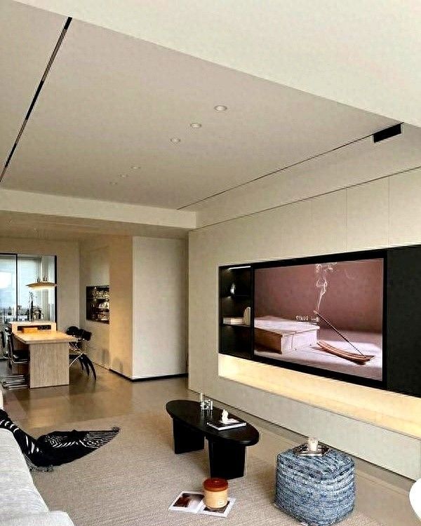 安徽女子133m²新家走红,电视柜设计引全网模仿,高级感拉满! 安徽一女子晒出133m²的家,仅电视柜就让无数人效仿,太高级了 - 家居知识