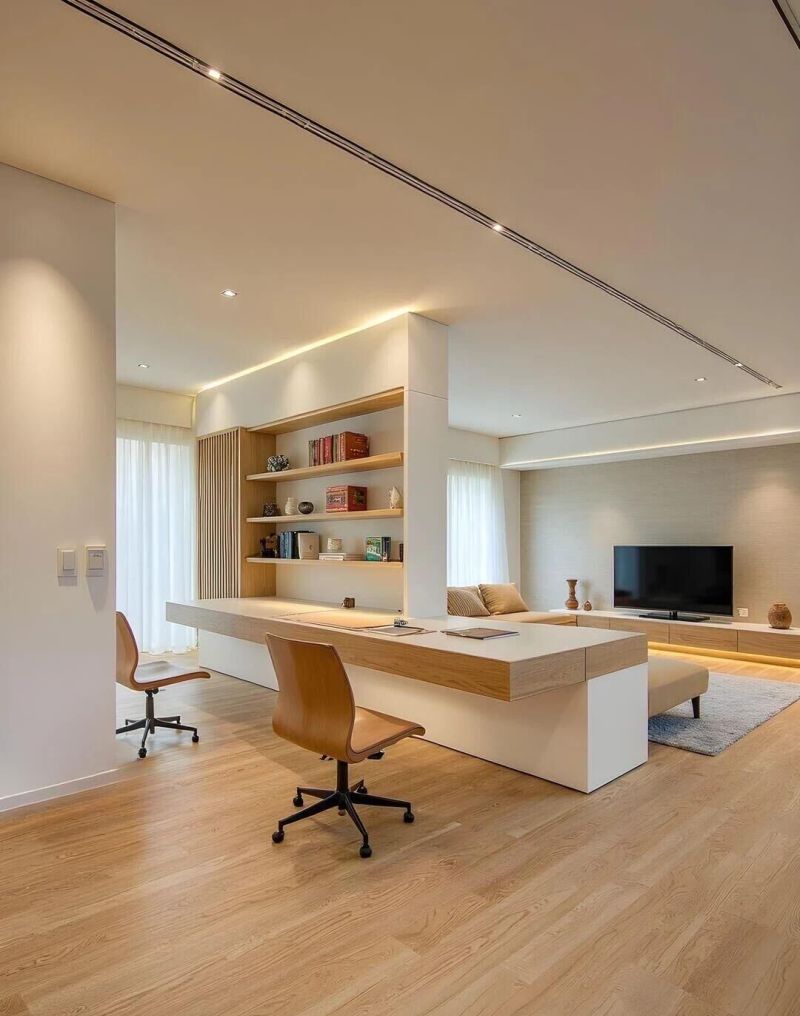 开放式书桌书柜来了！ - 家居知识