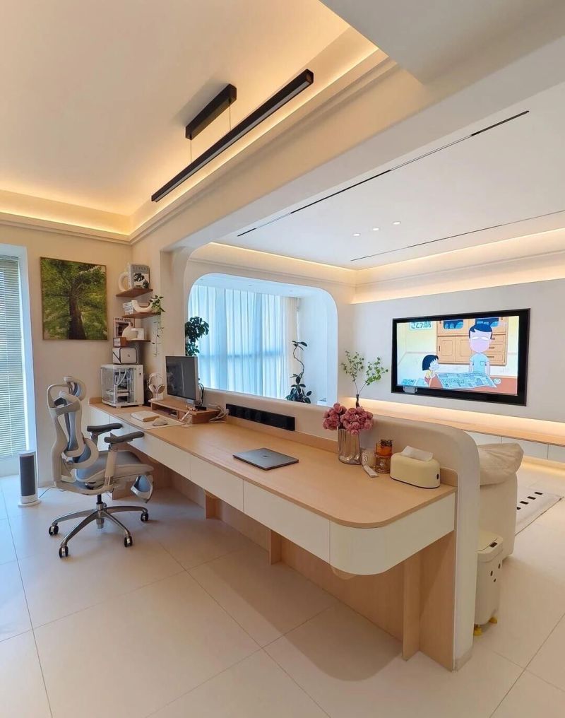 开放式书桌书柜来了！ - 家居知识