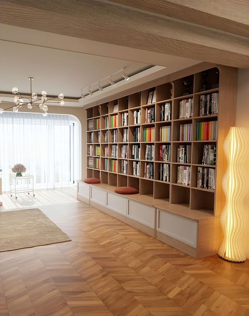 客厅满墙书柜：理想很丰满，现实很骨感 - 家居知识