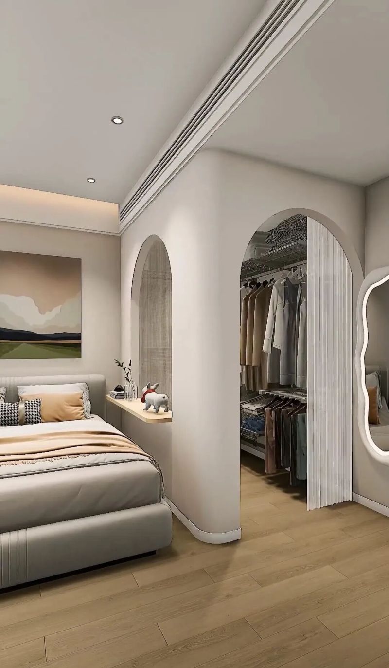 小卧室挤出3㎡的衣帽间，太实用了！ - 家居知识