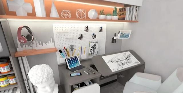 小户型怎么不能装书房琴房了？看完我又行了 - 家居知识
