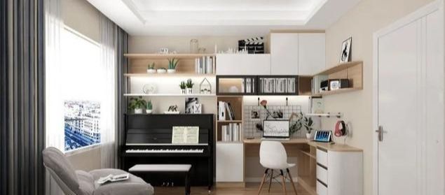 小户型怎么不能装书房琴房了？看完我又行了 - 家居知识