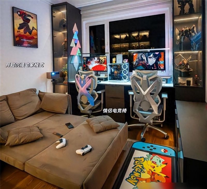 青岛新婚夫妻改造10㎡次卧成炫酷电竞房，走红网络引羡慕