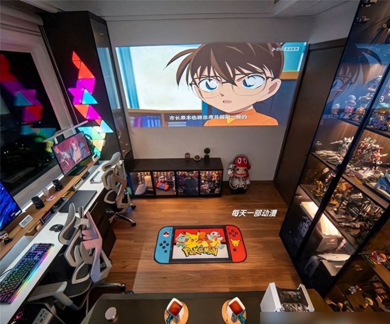 青岛新婚夫妻晒出10㎡次卧室：因翻修成炫酷电竞房走红，惹人羡慕 - 家居知识