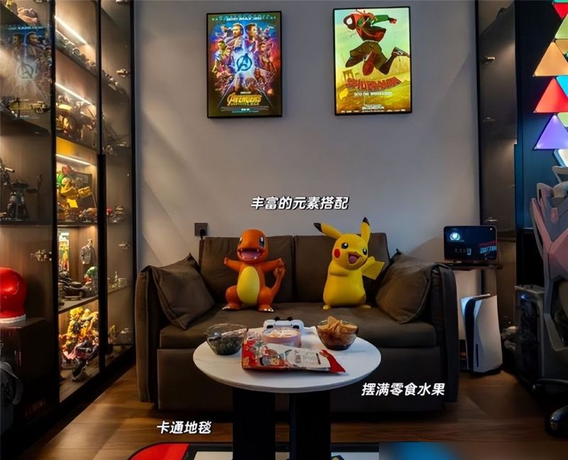 青岛新婚夫妻晒出10㎡次卧室：因翻修成炫酷电竞房走红，惹人羡慕 - 家居知识