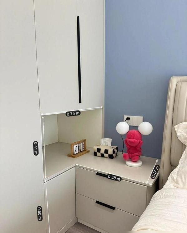 年轻人抛弃传统床头柜!这3种新设计高级又实用 传统床头柜已退出中国家庭!看看年轻人的新做法,高级美观实用 - 家居知识