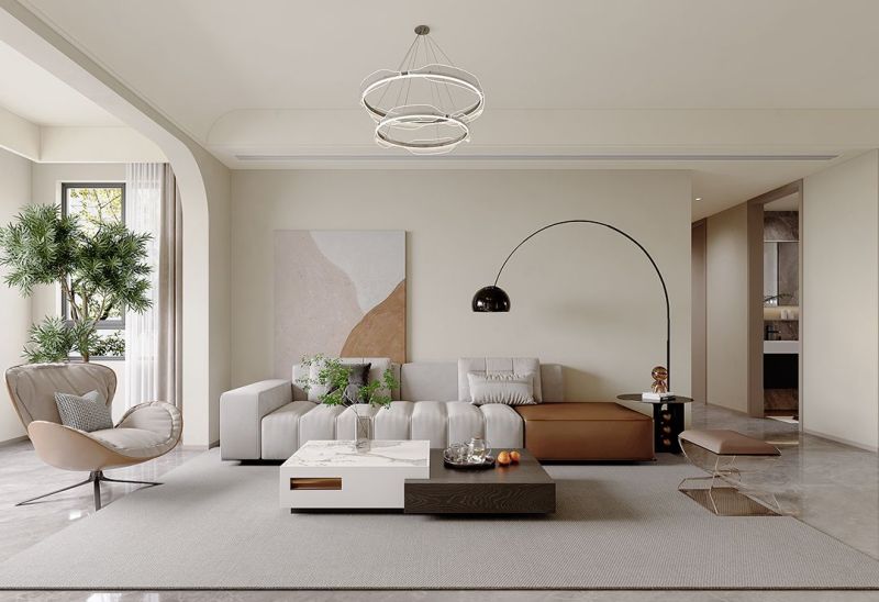 太会了！140㎡现代风三居装修，功能与美学并行的时尚空间 - 家居知识