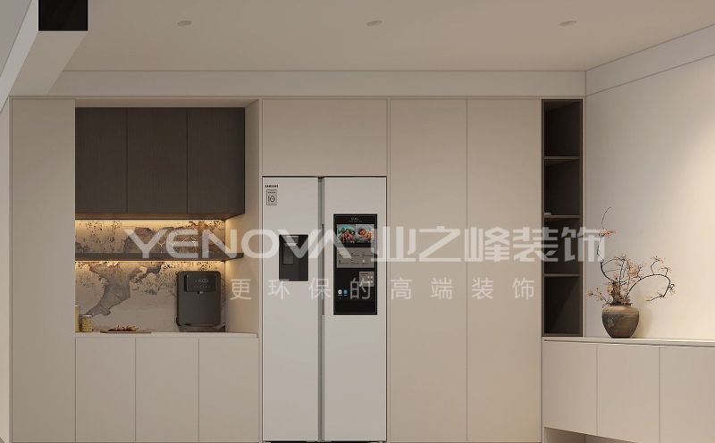 唐山珑湖丽宫95平方米现代简约风格装修效果案例|业之峰装饰 - 家居知识