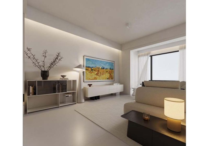 100㎡现代简约装修|生活做减法，心灵留余白 - 家居知识