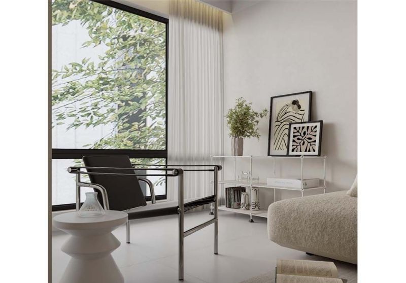 100㎡现代简约装修|生活做减法，心灵留余白 - 家居知识