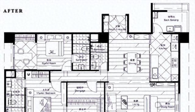 118㎡简约家装教科书，品味与格调并存
