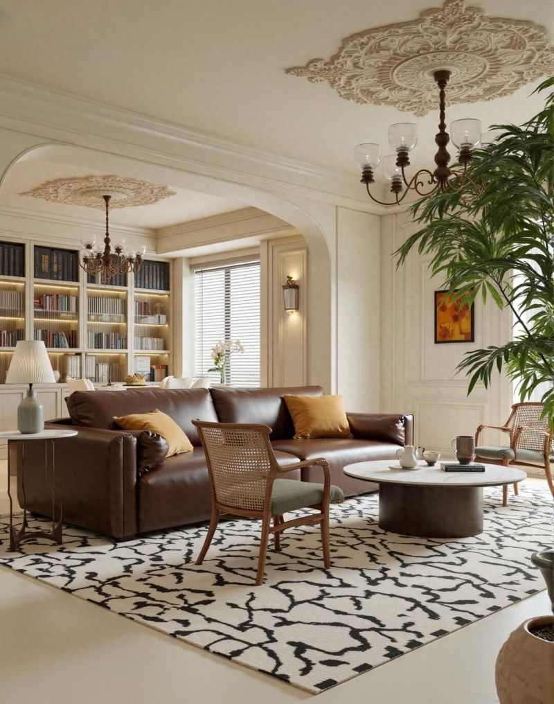 126㎡法式复古风小家，不是电影片段，是永远的神！