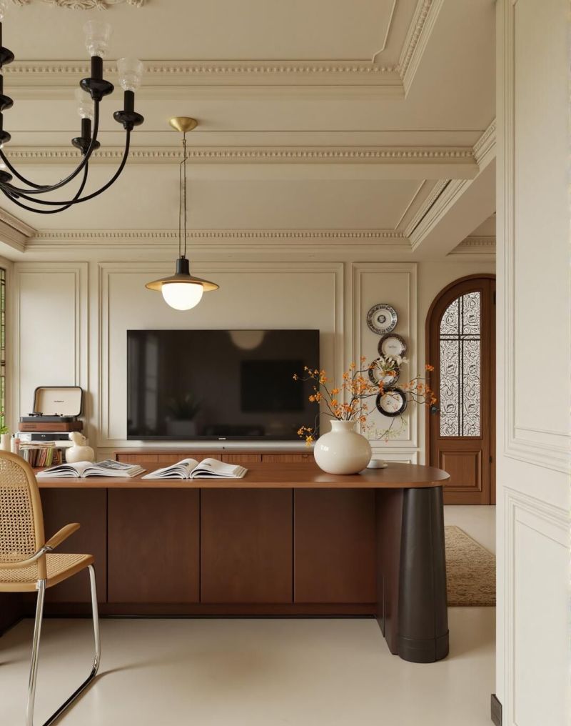 真不是电影片段，是我126㎡复古风小家法式复古风真的是永远的神 - 家居知识