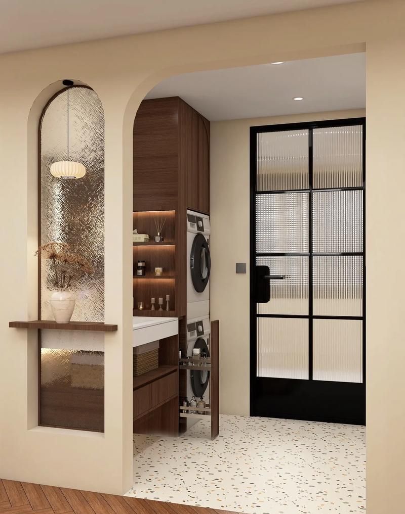 美到窒息！我家超绝中古奶油浴室绝了 - 家居知识