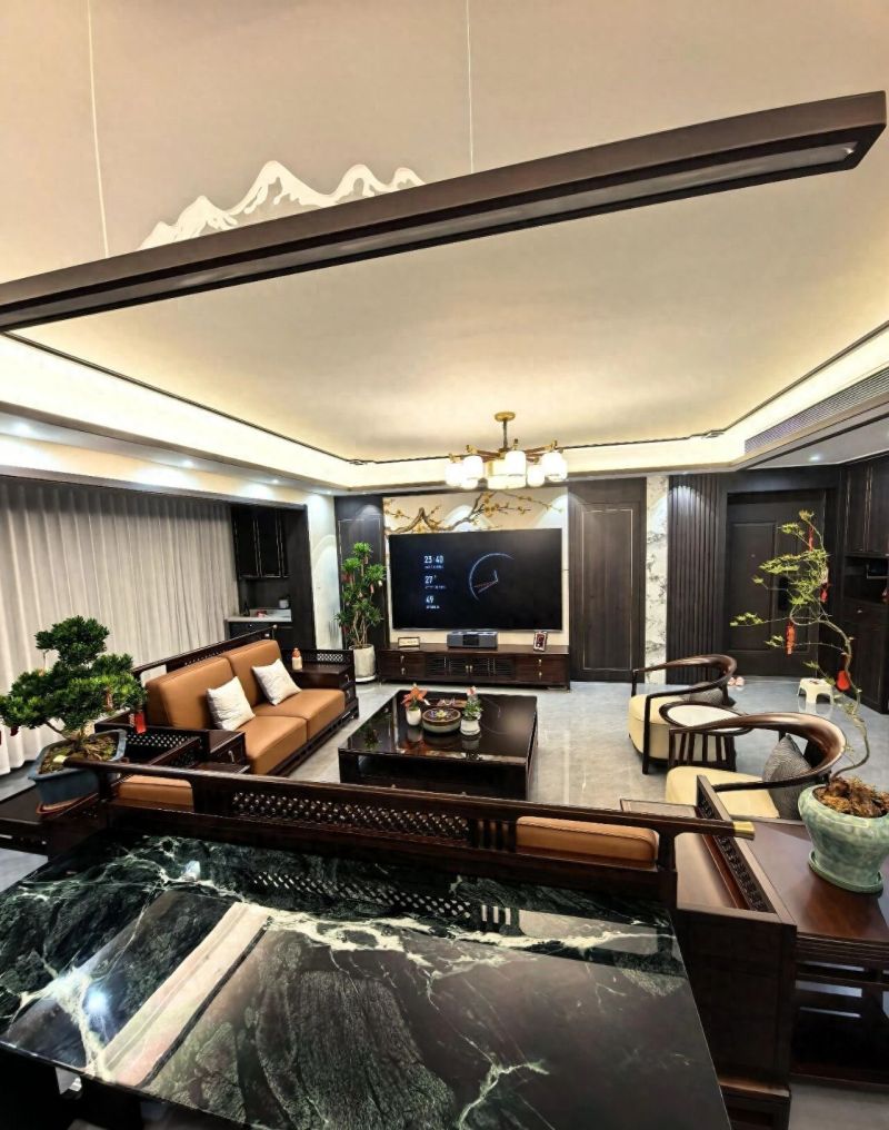 新中式装修惊艳亲友，获赞无数！