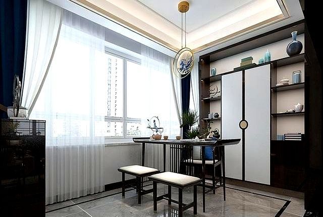 175平米的新中式风格，看到客厅后，被深深吸引，大气和韵味并存 - 家居知识