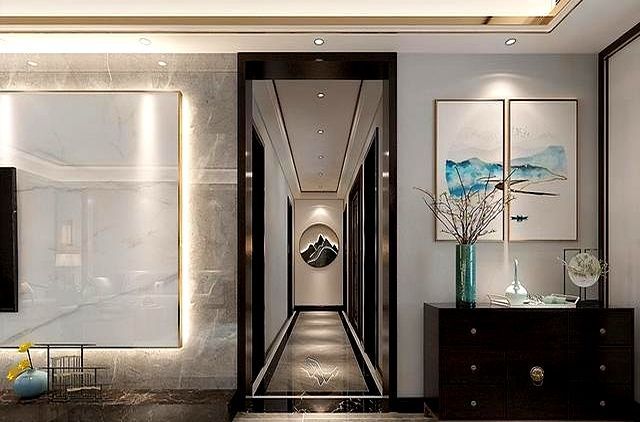 175平米的新中式风格，看到客厅后，被深深吸引，大气和韵味并存 - 家居知识