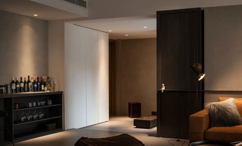 159㎡暗调极简宅，低调侘寂演绎现代奢华