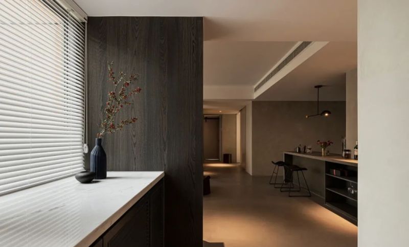 159㎡现代极简，简约奢华暗色调，低调侘寂有情趣 - 家居知识