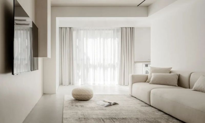 89㎡侘寂风，最简单最纯粹的设计，极简效果令人着迷 - 家居知识