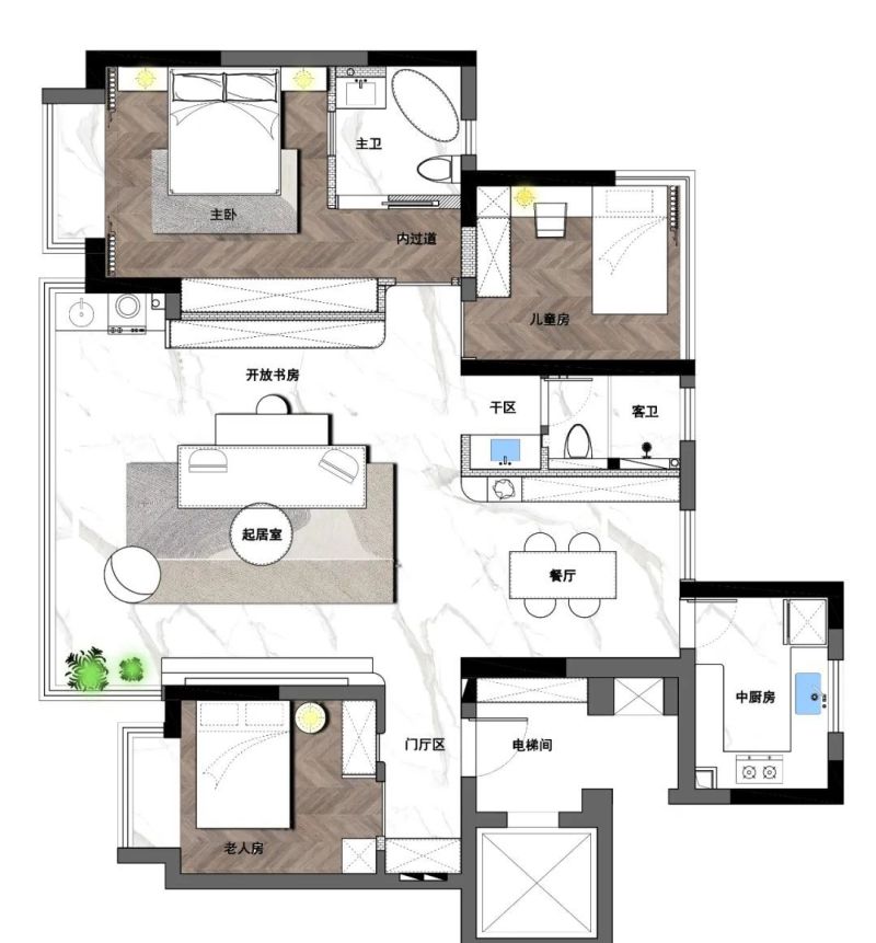 一对年轻夫妻的家，124㎡侘寂风，柔和自然，是多少人羡慕的生活 - 家居知识