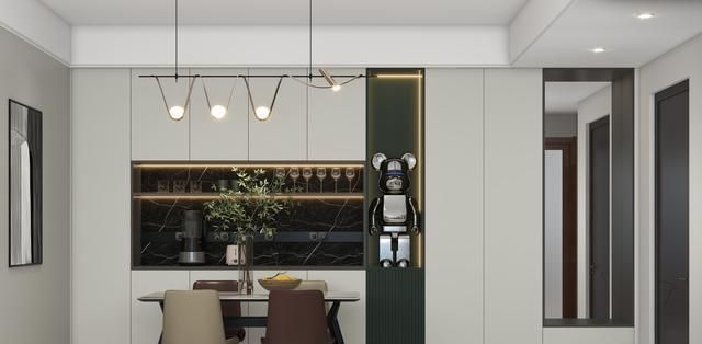 全屋定制新宠,一体式餐边柜如何兼顾实用与高颜值? 全屋定制里的 “卷王”!一体式餐边柜,把实用和颜值玩出花 - 家居知识