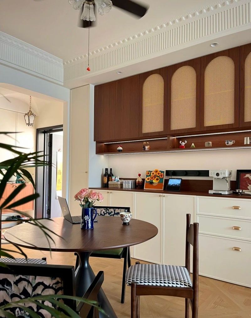 被围观的法式中古餐边柜，是老婆自己设计的 - 家居知识