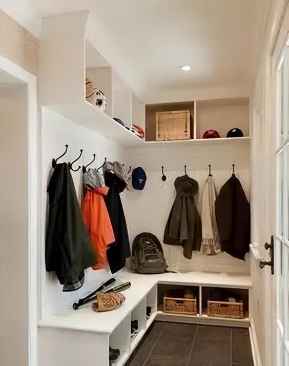 玄关改时尚衣帽间，这些人性化设计方案，你家也可以有！ - 家居知识
