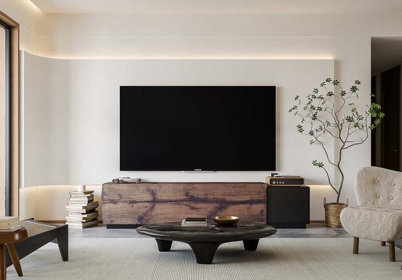 140㎡原木奶油风,治愈系家居让呼吸都变温柔 140㎡现代装修|原木+奶油,连呼吸都变治愈了 - 家居知识