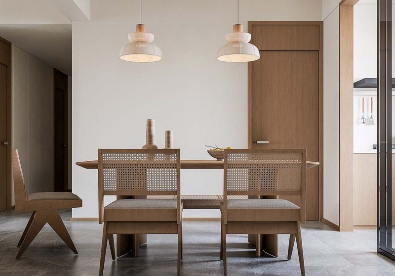 140㎡原木奶油风,治愈系家居让呼吸都变温柔 140㎡现代装修|原木+奶油,连呼吸都变治愈了 - 家居知识