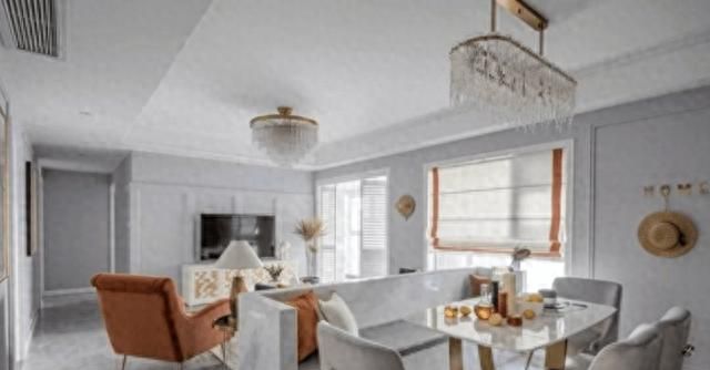 137㎡高级灰轻奢风美宅，细节处尽显时尚格调