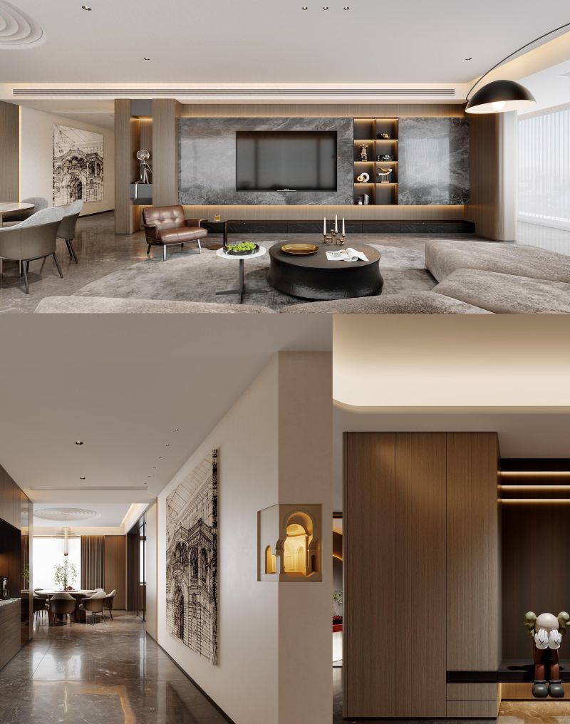 意式轻奢风新家，把高级感直接‘焊’在家里！