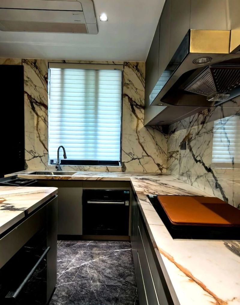 装修如何搭出轻奢感？一片奢石岩板搞定！ - 家居知识