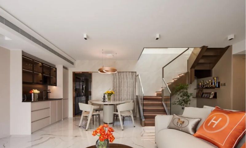 港岛200㎡私宅设计：现代轻奢，材质、功能与美学的有效交融 - 家居知识