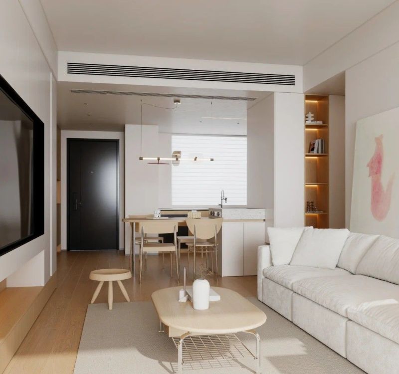 【仕寰家居】原木奶油风|开放式厨房|回归大自然 - 家居知识